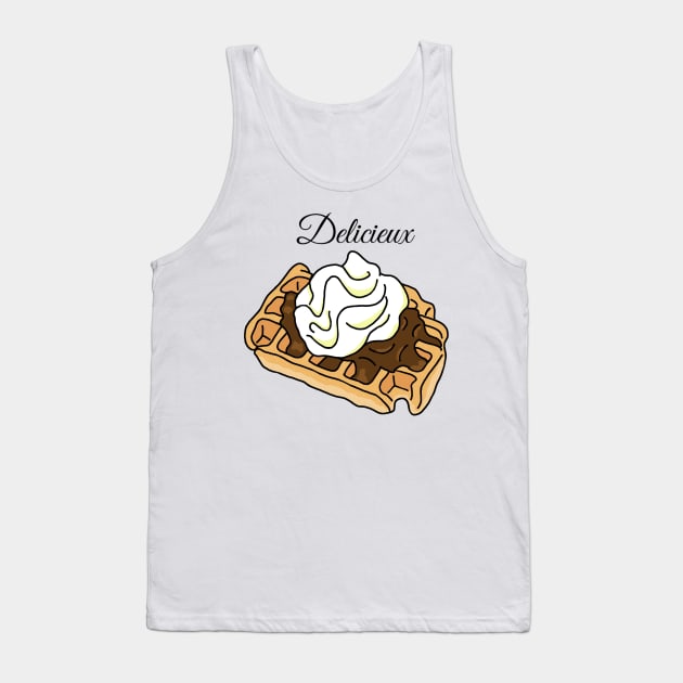 Waffle Tank Top by Lazarakos